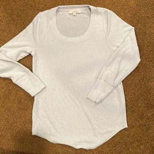 LOFT soft scoopneck sweater